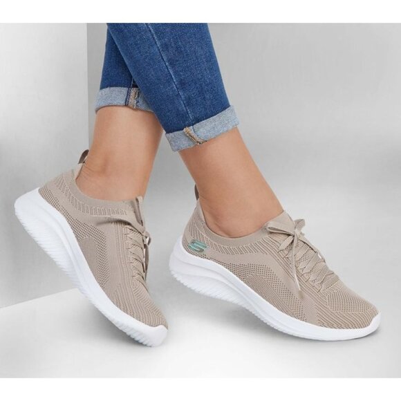 Skechers SKECHERS Ultra Flex Big Plan Sneakers Tauper Sz 8.5 Athleisure NWB - Picture 10 of 10